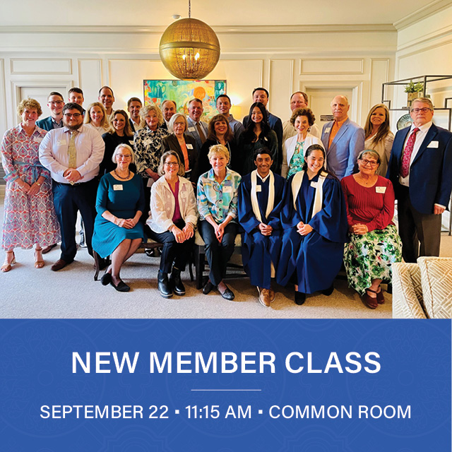 New Member Class
Next Class: September 22, 11:15 AM, Common Room
We invite you to take the next step in your faith journey. Join us to learn more about getting engaged at Second.
